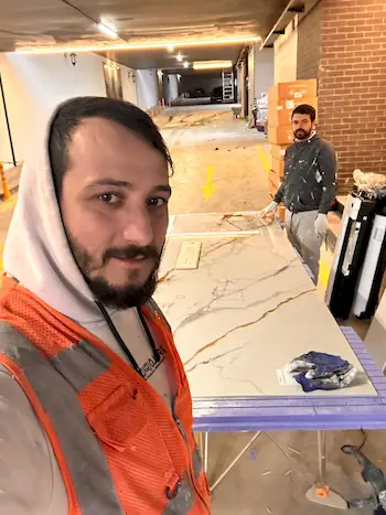 Fayanscı Ümit ve Mustafa Usta